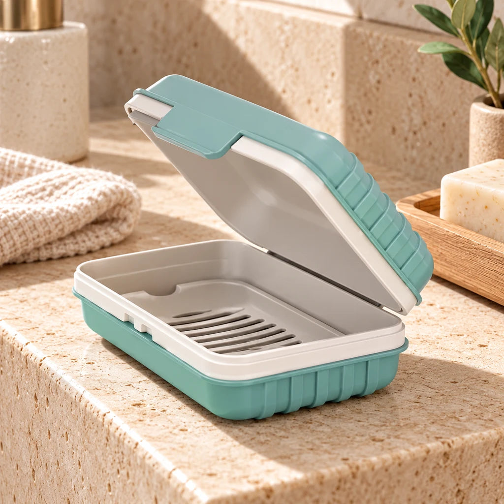 Blue Plastic Travel Cover Case
