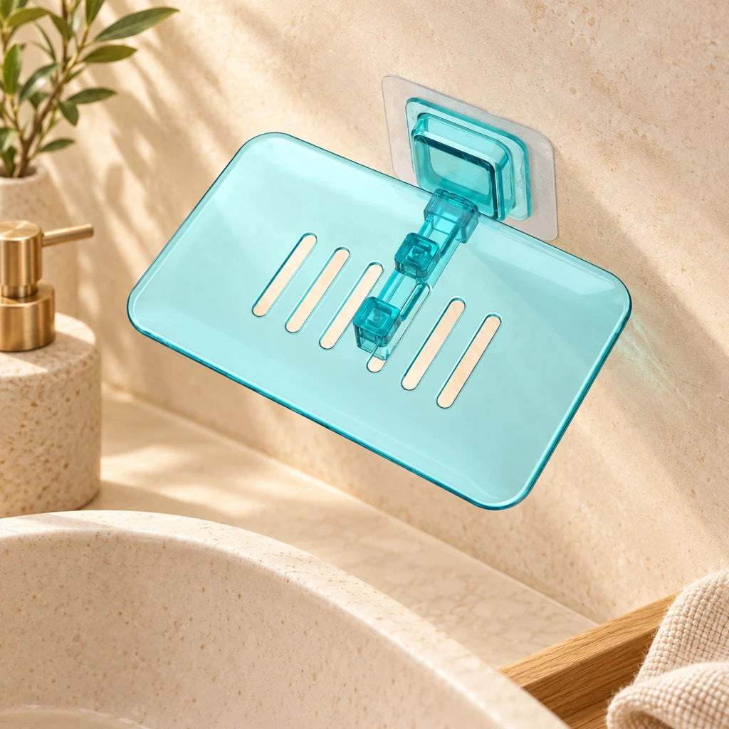 Double-layer self-adhesive soap dish — view 6