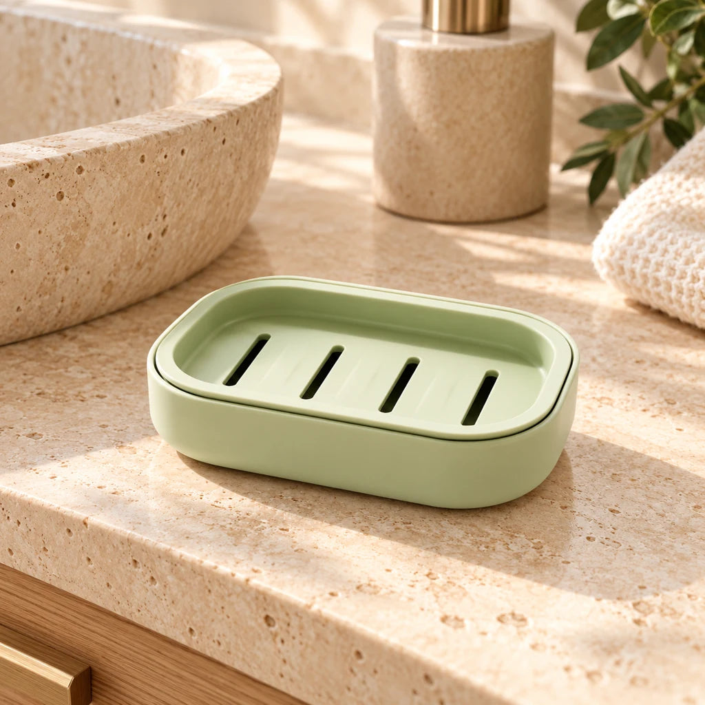 Practical Silicone Travel Soap Dish — view 3