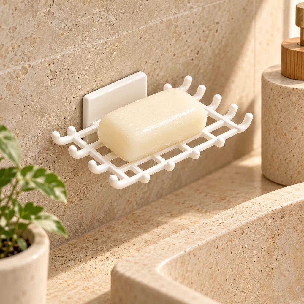 Durable stainless steel wall shelf — view 2