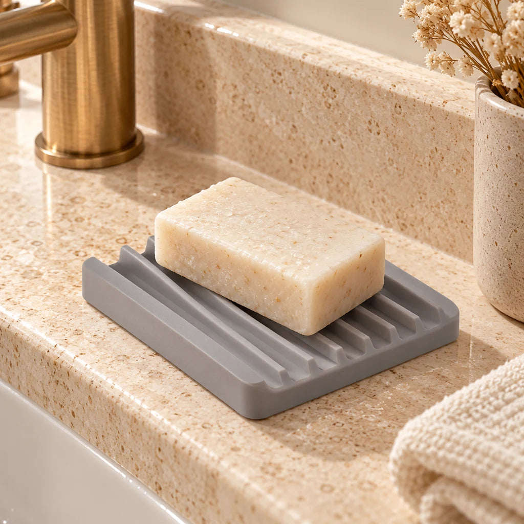 Compact Bamboo Dish Rack Instant Drying — view 2