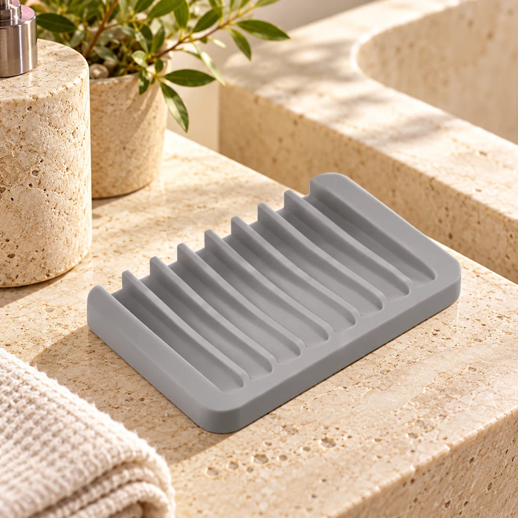 Compact Bamboo Dish Rack Instant Drying — view 3