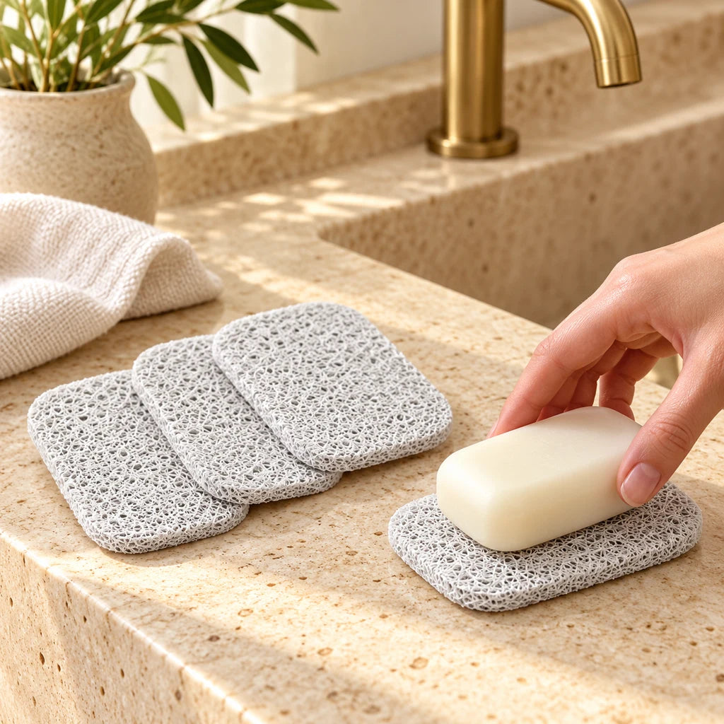 Soap Saver Draining Tray Non-Slip Self-Draining — view 2