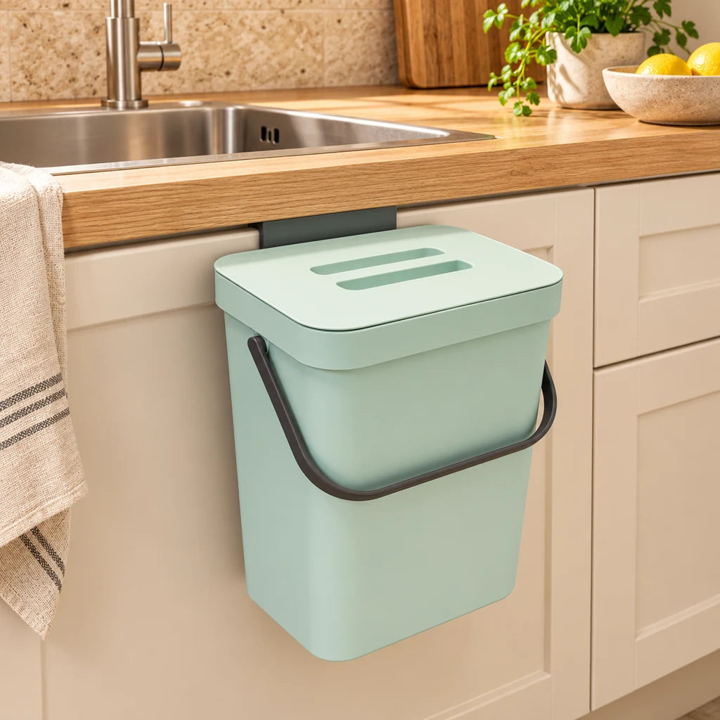 Quiet and Compact Eco-Friendly Trash Can 35L