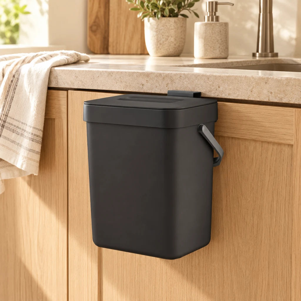 Quiet and Compact Eco-Friendly Trash Can 35L — view 6
